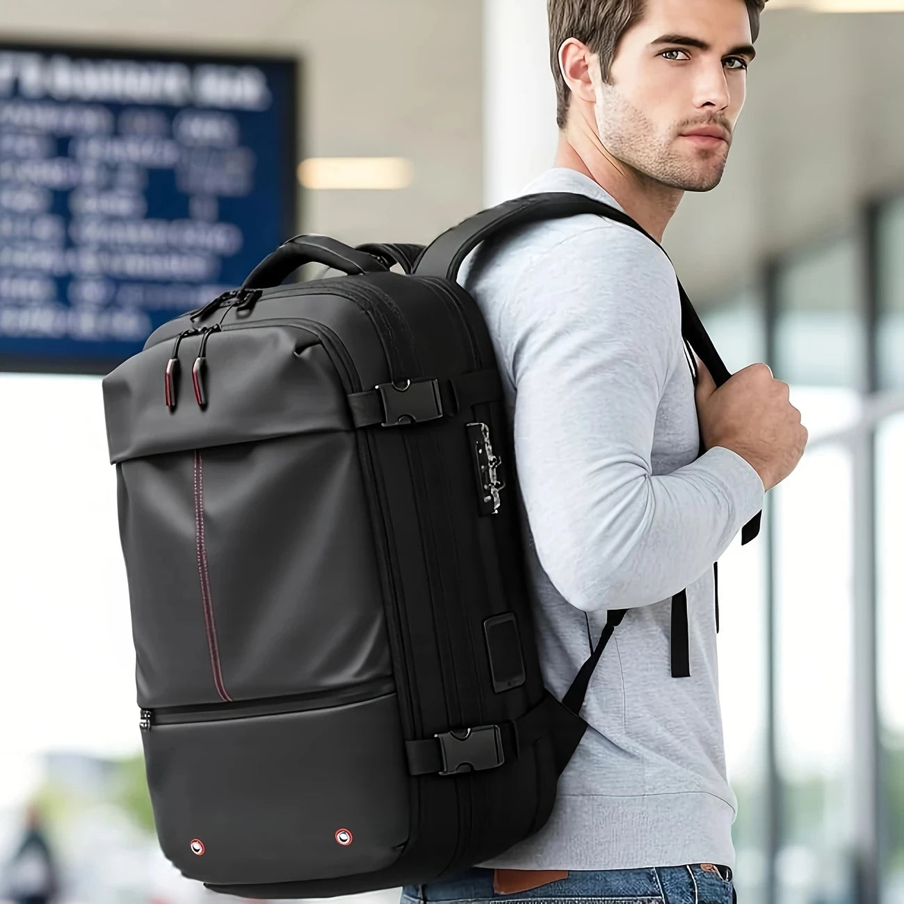 Travel Lite™  Vacuum Backpacks for Travelling